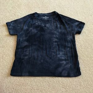 American Eagle ribbed tie dye t-shirt